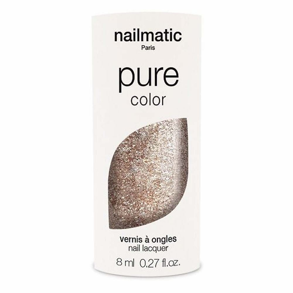 Nailmatic - Nailmatic 純色生物基經典指甲油-LUCIA-閃耀金-8ml