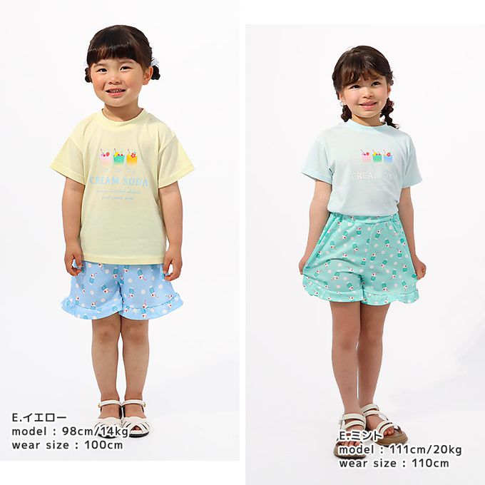 日本 ZOOLAND - 接觸冷感 透氣印花短袖上衣-露營車-水藍