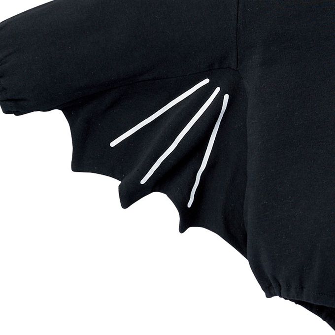 akachan honpo - 蝙蝠包屁衣-黑色