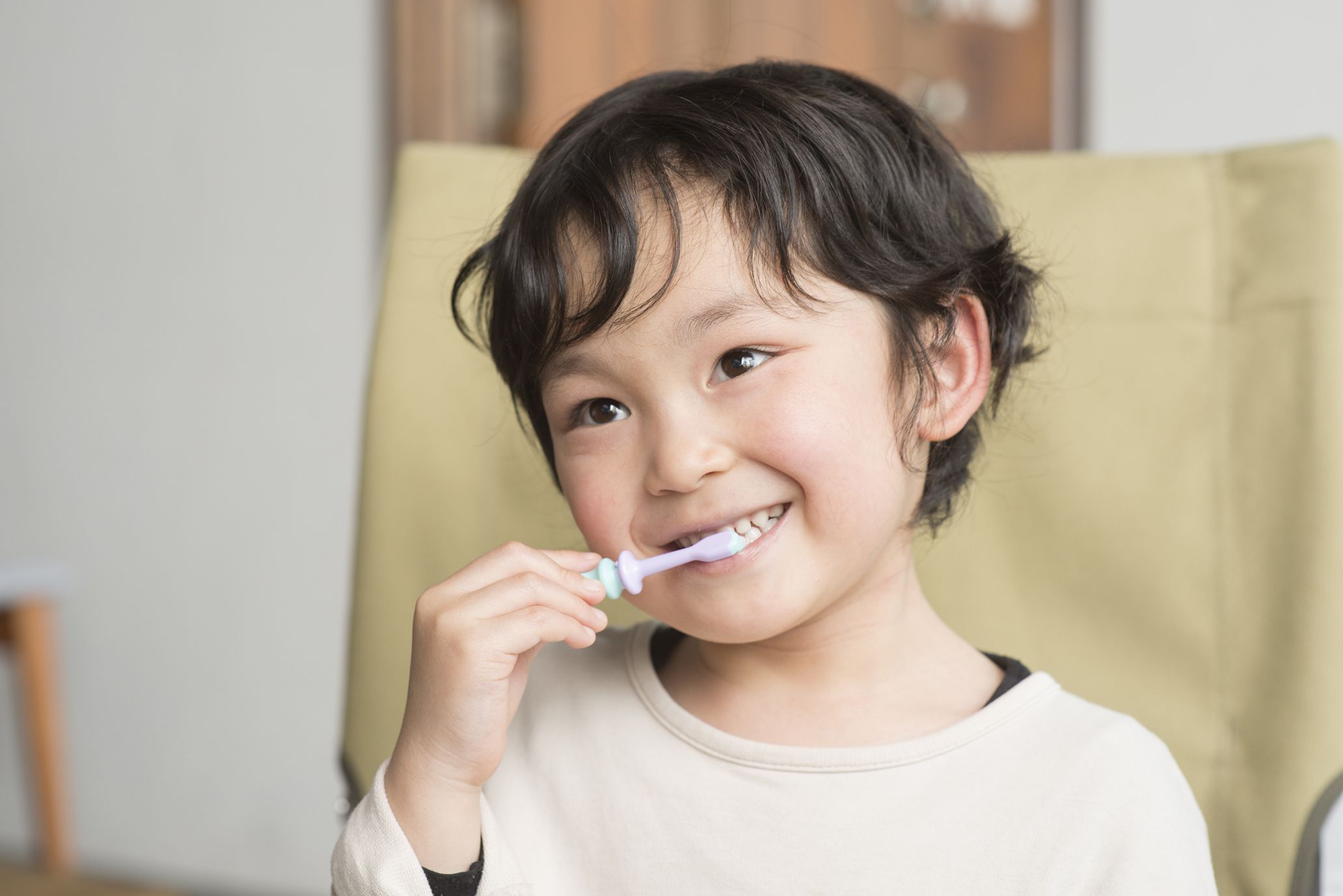 牙科大學共同研發【日本 Richell】 五階段乳齒訓練牙刷