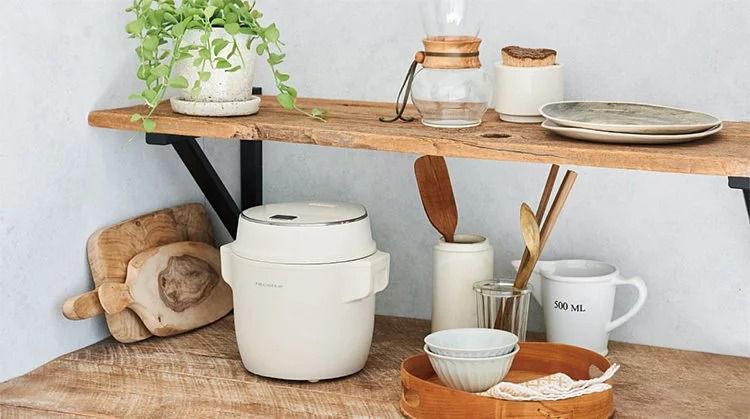 麗克特 recolte - Compact 電子鍋-白