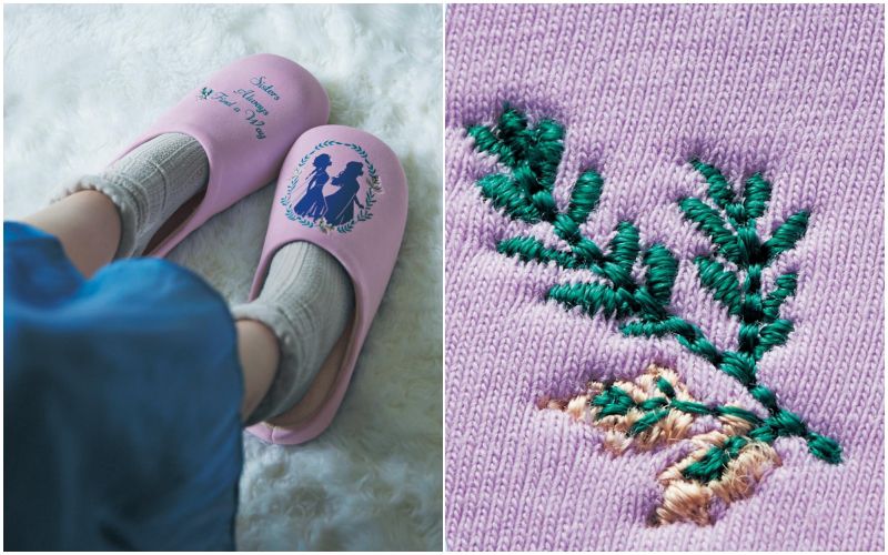 日本千趣會 - 迪士尼室內拖鞋(低反發)-雪寶與小斯-褐