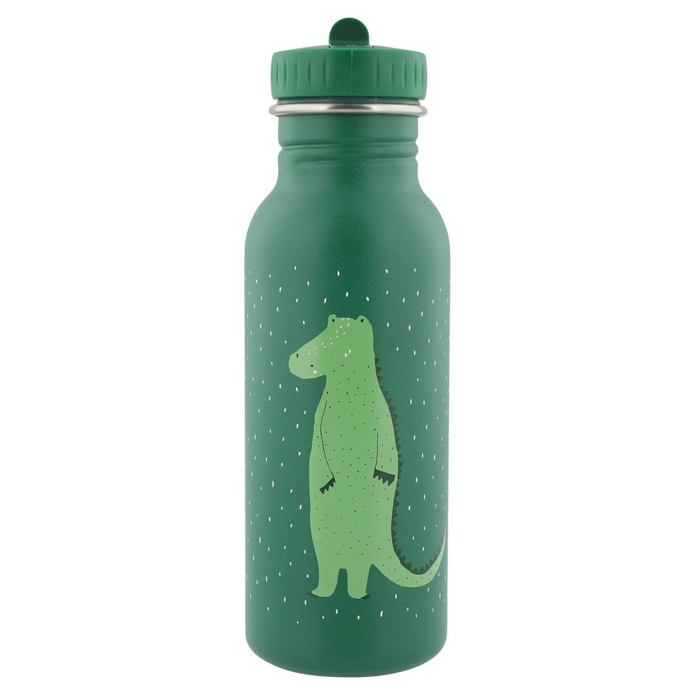 比利時 Trixie - 動物愛喝水隨身瓶500ml-開心鱷魚