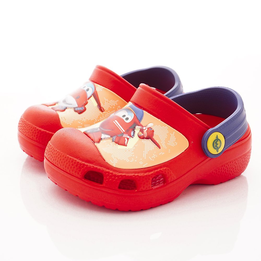 SuperWings - 卡通童鞋-超輕園丁鞋(中小童段)-紅