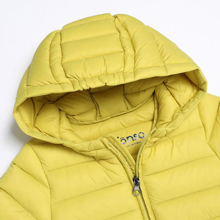 韓國 alfonso - 80/20輕量羽絨外套-黃