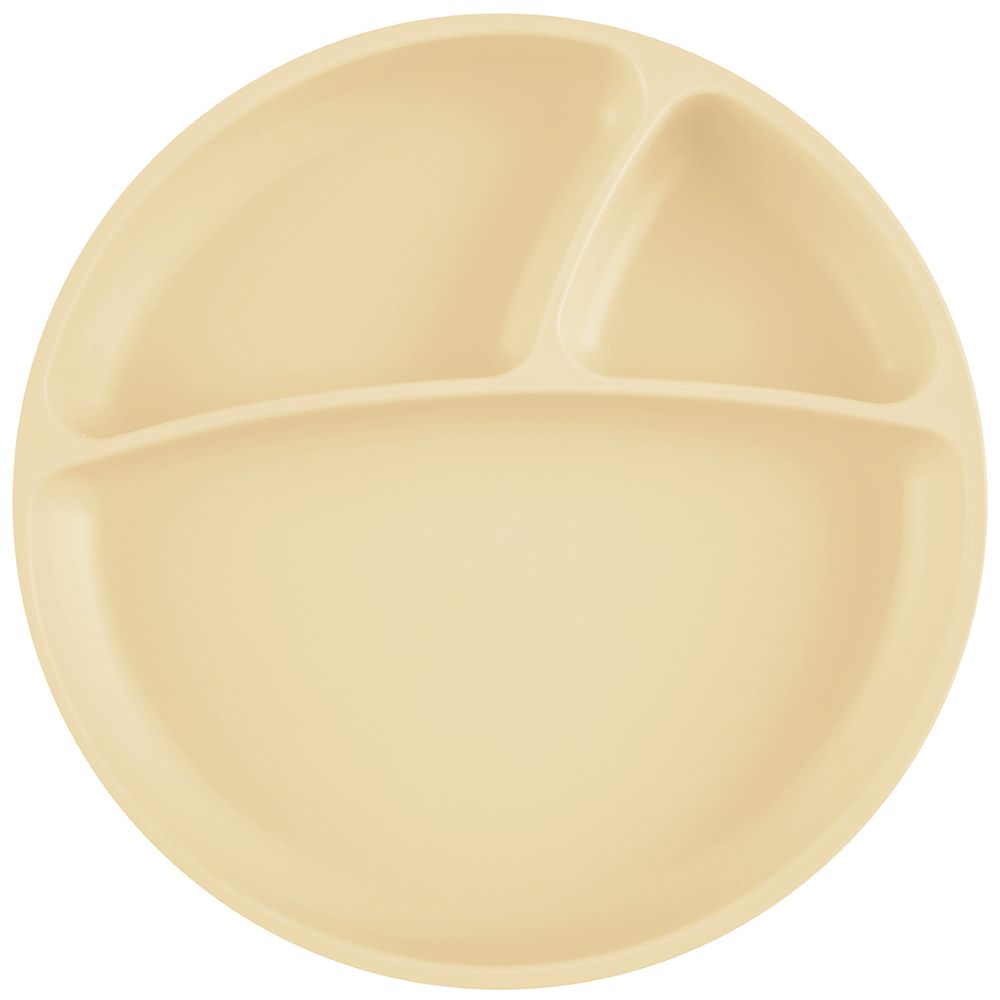 土耳其 minikoioi - 防滑矽膠餐盤-蜂蜜黃