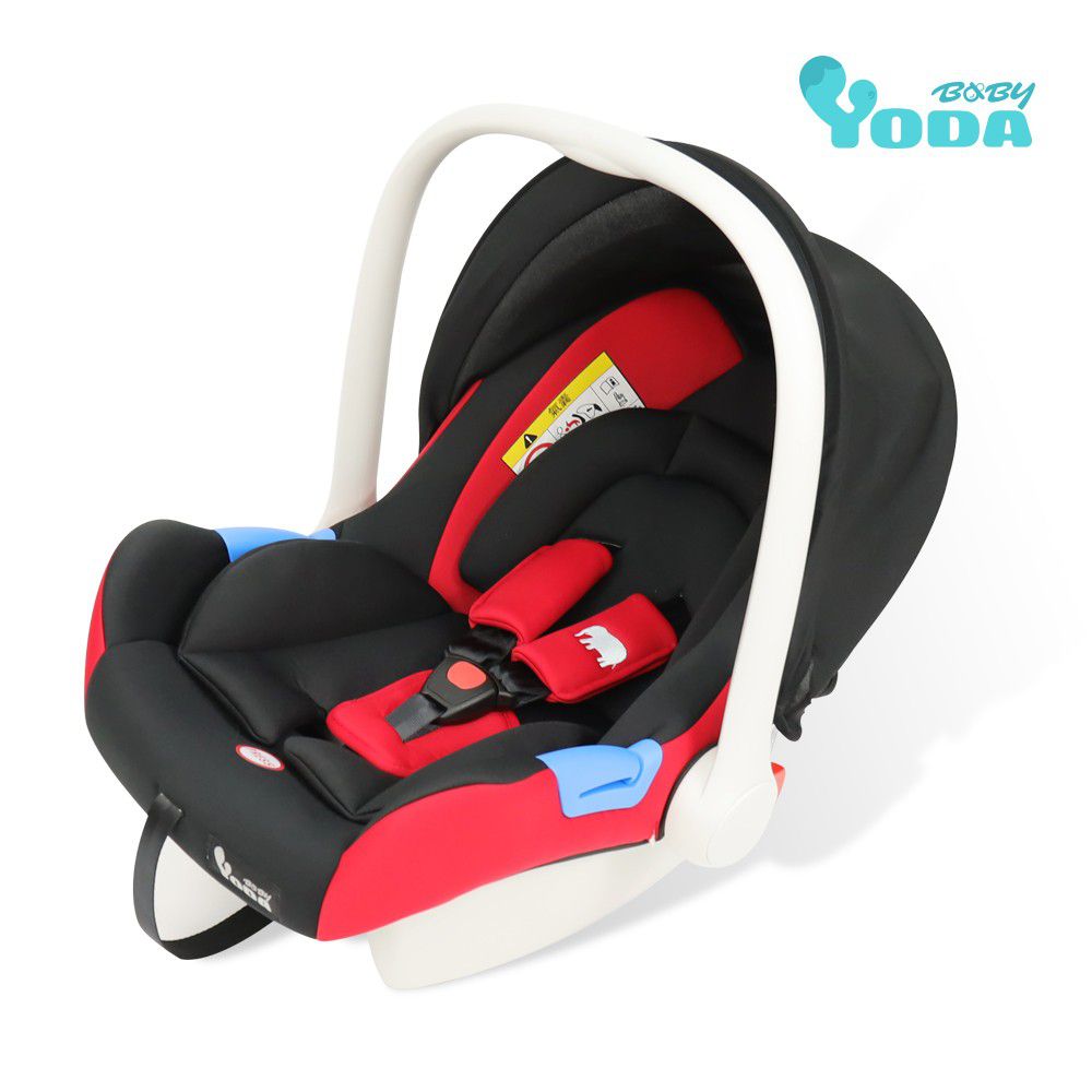 YODA - 嬰兒提籃式汽座/安全座椅-魅力紅-0-12M(新生兒~13KG)