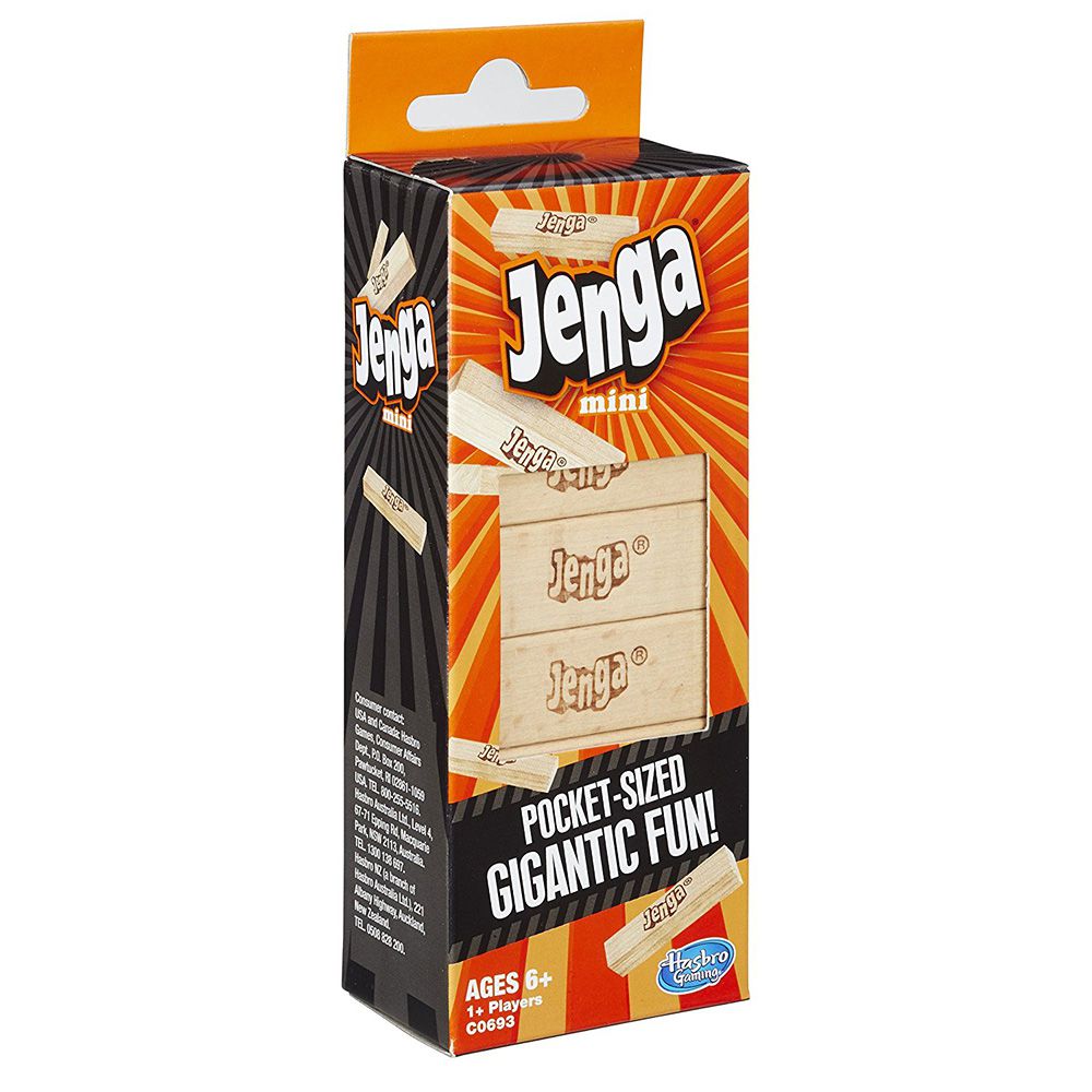 Hasbro 孩之寶 - 兒童益智桌遊 Jenga 層層疊迷你版 C0693