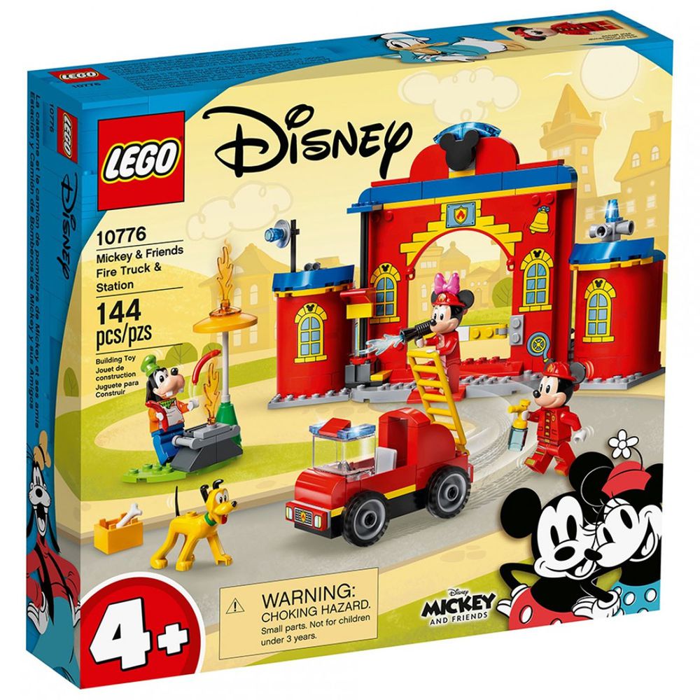 樂高 LEGO - 樂高積木 LEGO《 LT10776》迪士尼系列 - Mickey & Friends Fire Truck & Station-144pcs