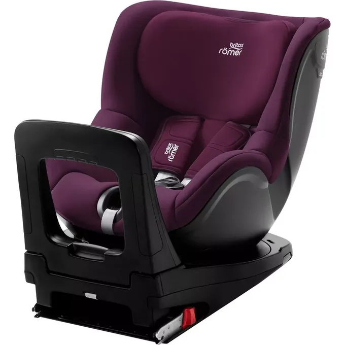 britax römer - Dualfix I Size ISOFIX 360度旋轉汽座-勃根地紅 (0-4歲)-德國原裝