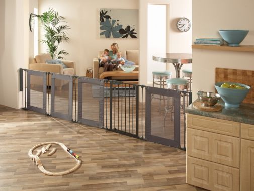 加拿大Kudos-多功能兒童圍欄(含地墊)-灰