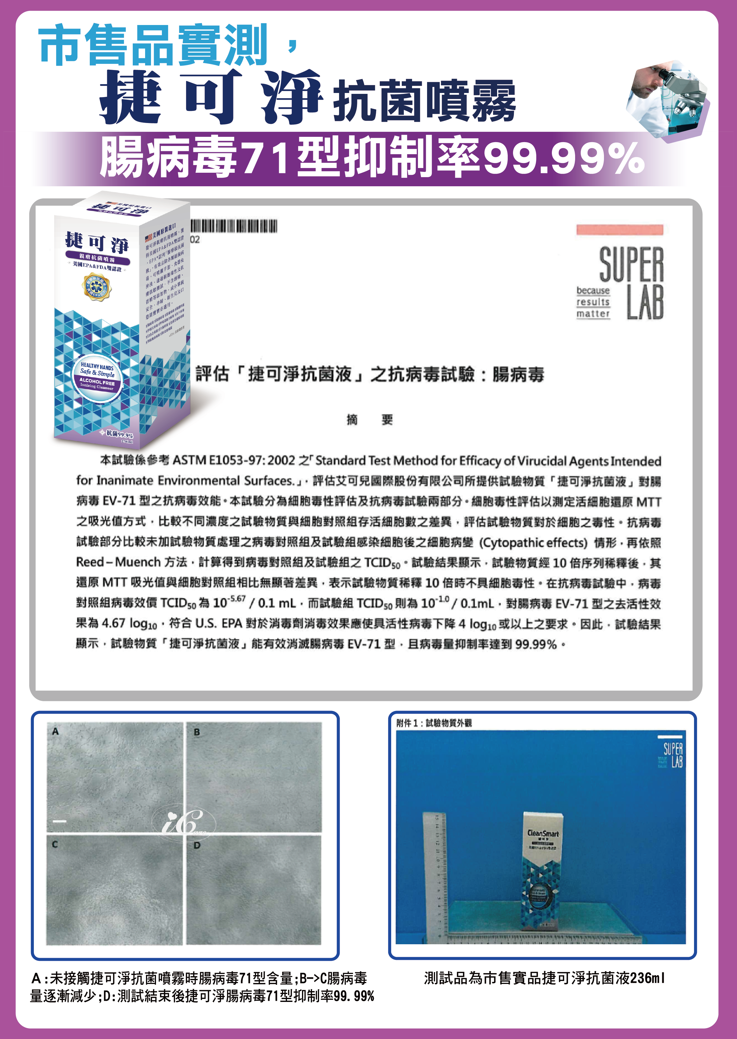 CleanSmart 潔可淨 - 親膚抗菌噴霧-新包裝-59ml