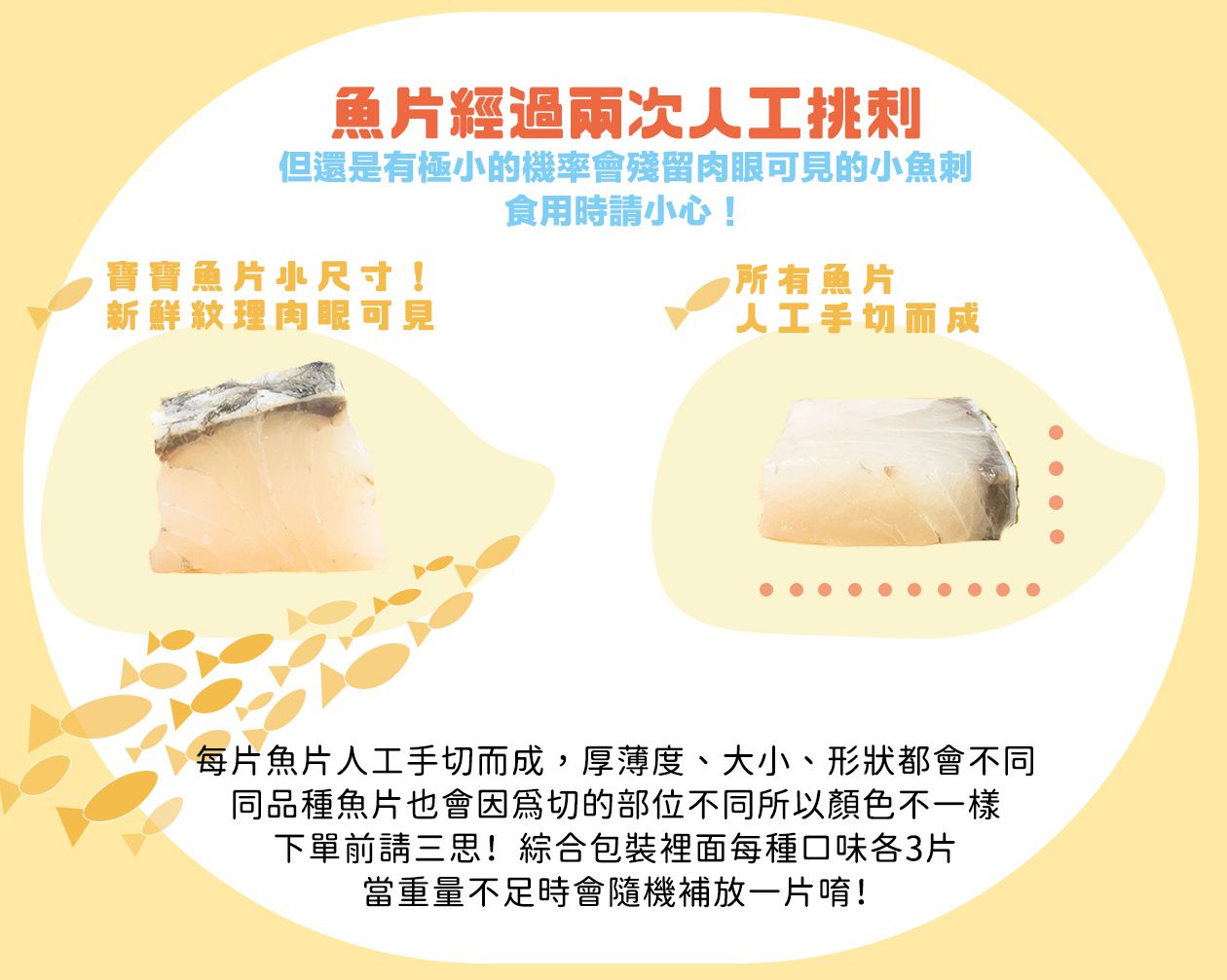 兔比媽咪廚房 - 寶寶魚片-綜合3款入-180公克