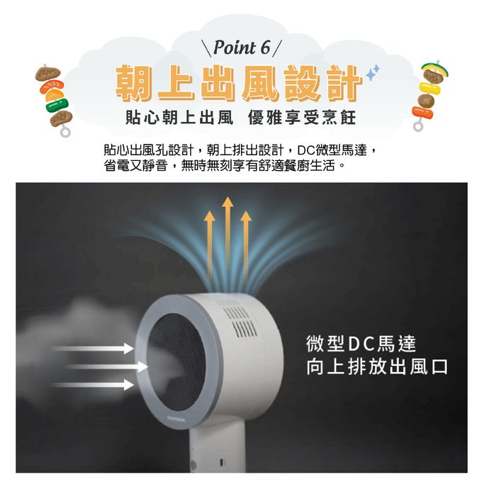 無線便攜好收納，出風不對人