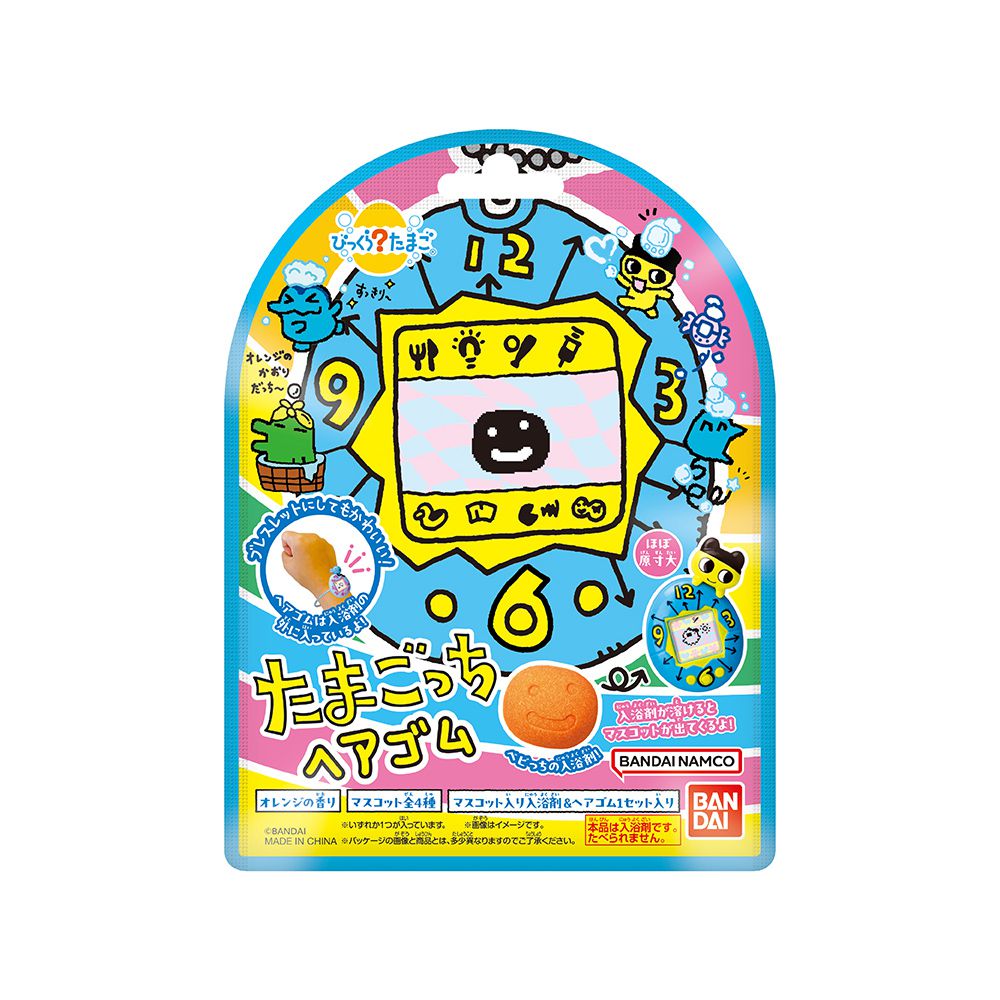 塔麻可吉髮飾入浴球Ⅰ(泡澡球)(限量)-4入組(隨機出貨)