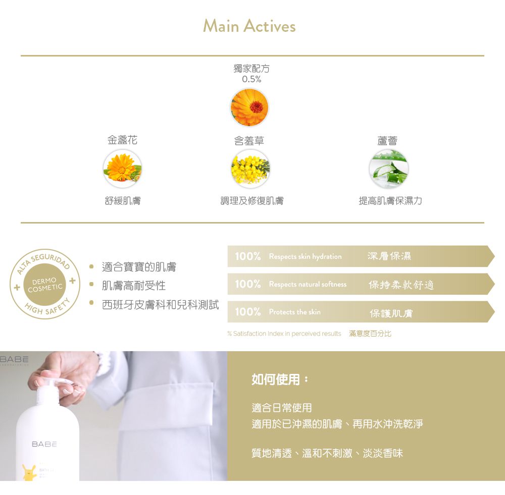 BABE 貝貝實驗室 - 沐浴露