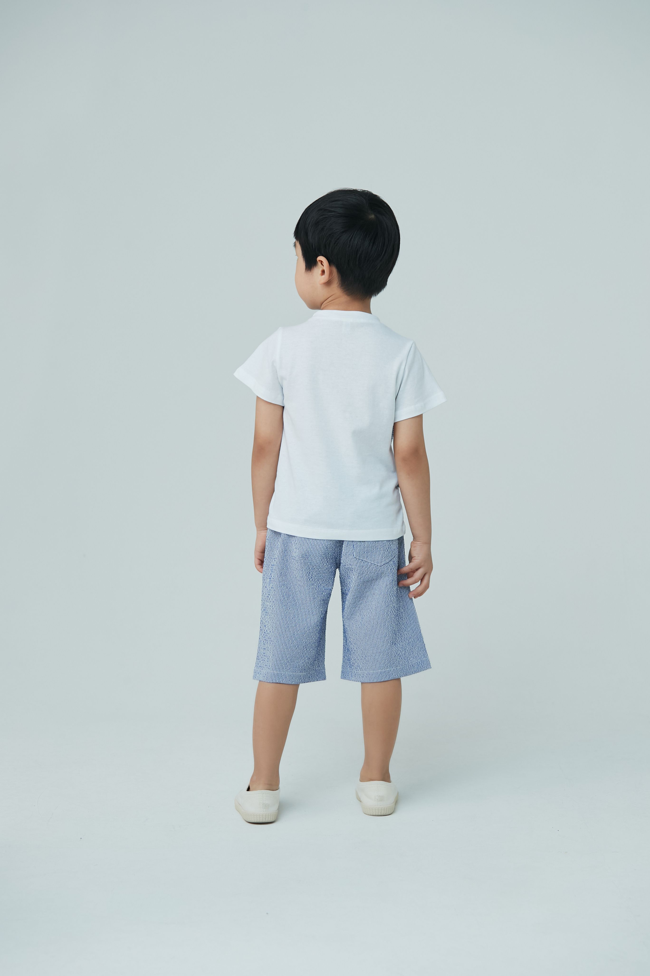 韓國 Coco Bang - 假兩件小紳士套裝-藍