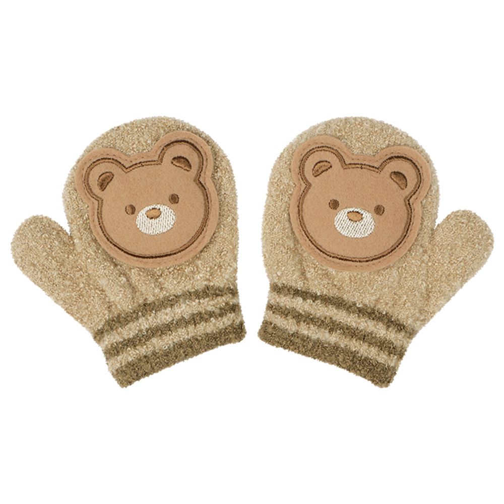 手套-啾笛聲 小熊-日本製