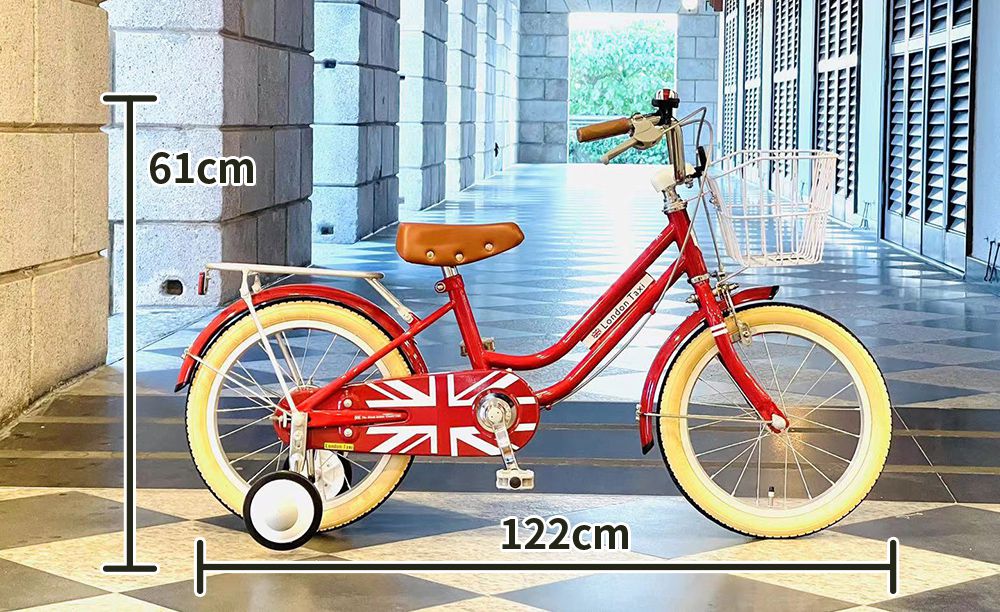 英國 London Taxi KickBike - 兒童腳踏車16吋-象牙白
