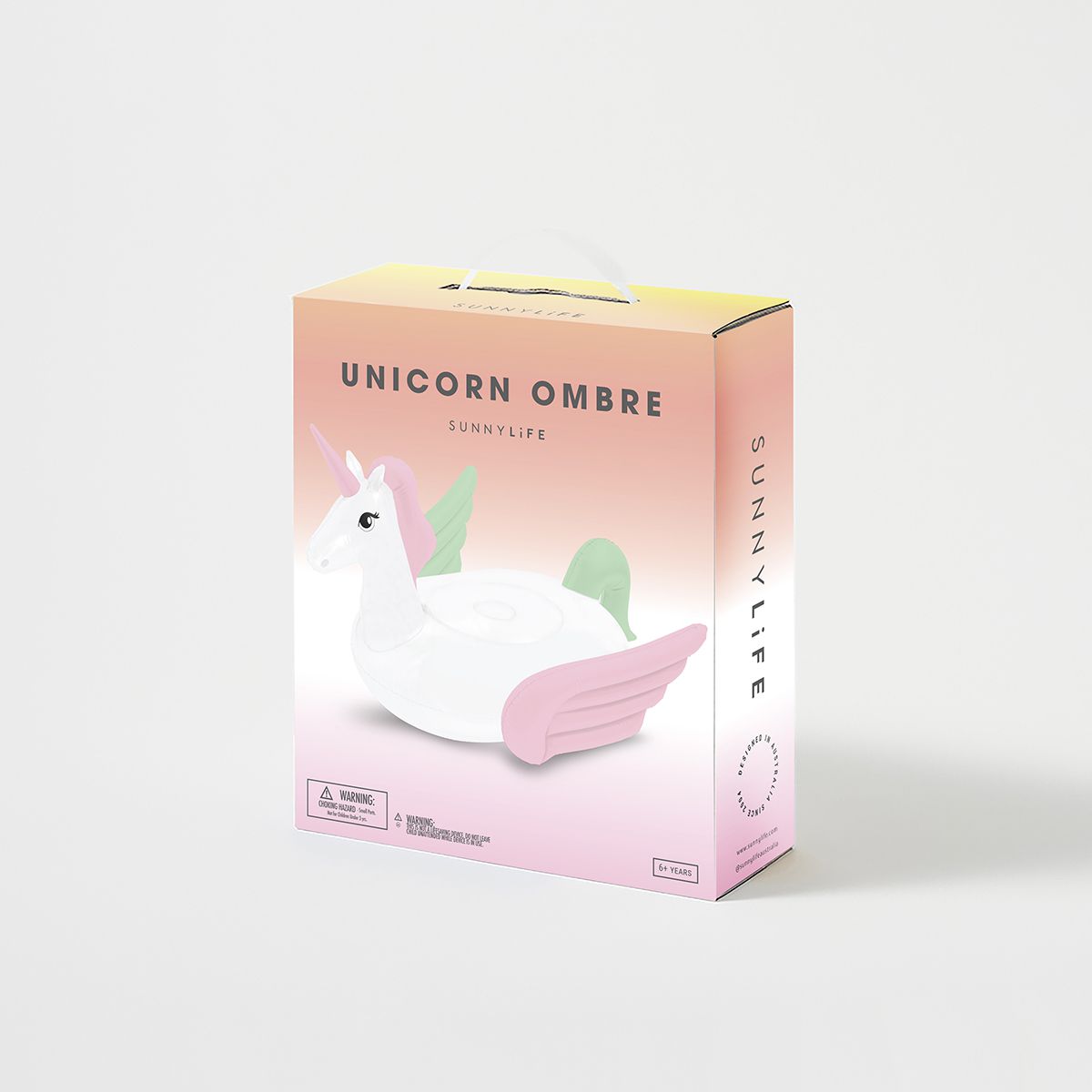 澳洲 Sunnylife - 大人漂浮泳圈-夢幻獨角獸 (160 x 135 x 120公分)