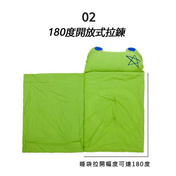 韓國Daby - 大怪獸兒童睡袋-恐龍Dinoy(淺紫) (適用：1~6歲，尺寸：80 x 135 公分 (枕頭 80x32/ 軟墊80x103公分))