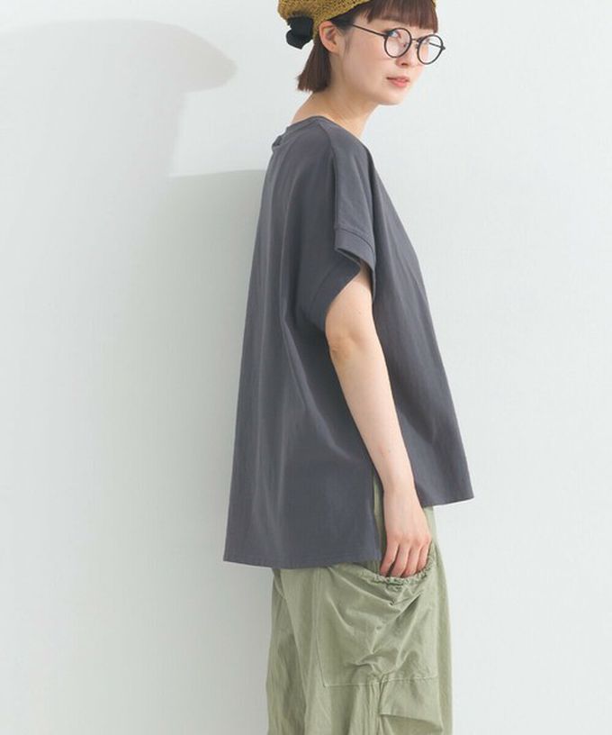 日本 Lupilien - 16OE天竺棉 貓咪印花短袖上衣-淺棕