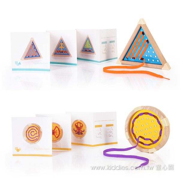 美國 Guidecraft - 幾何編織遊戲