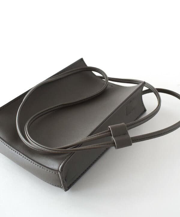 日本 Anello - 皮革斜挎手機包-NV海軍藍 (18cm×13cm×3cm)