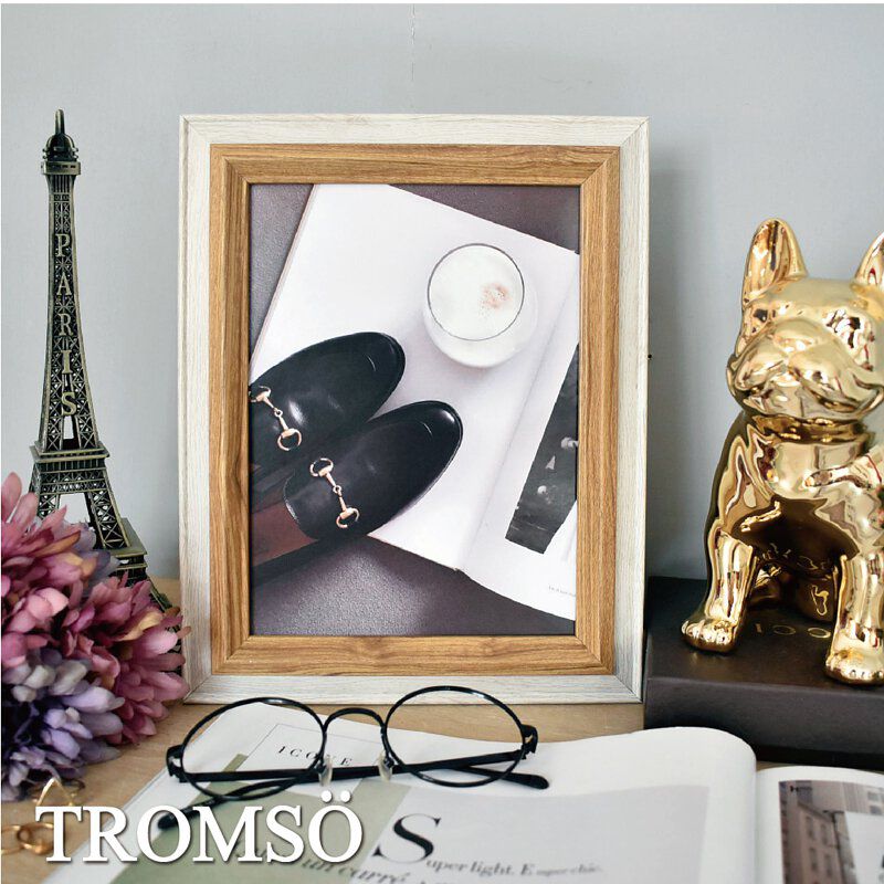 TROMSO - 巴黎撞色木紋6X8相框-原木