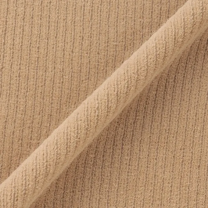 日本 b-ROOM - 柔軟寬鬆織燈芯絨長褲-黑