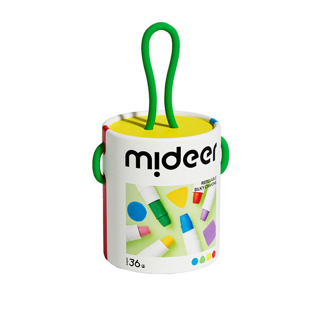 可洗式速乾絲綢蠟筆(36色)(2025新版)