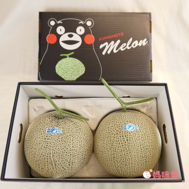 甜度高達20度！【日本熊本熊 溫室綠肉哈密瓜】空運直送