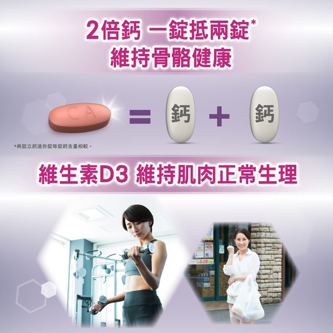 挺立 - 鈣強力錠-88錠