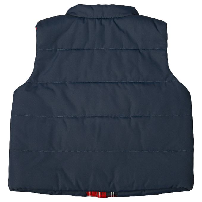 akachan honpo - 鋪棉背心-深藍色