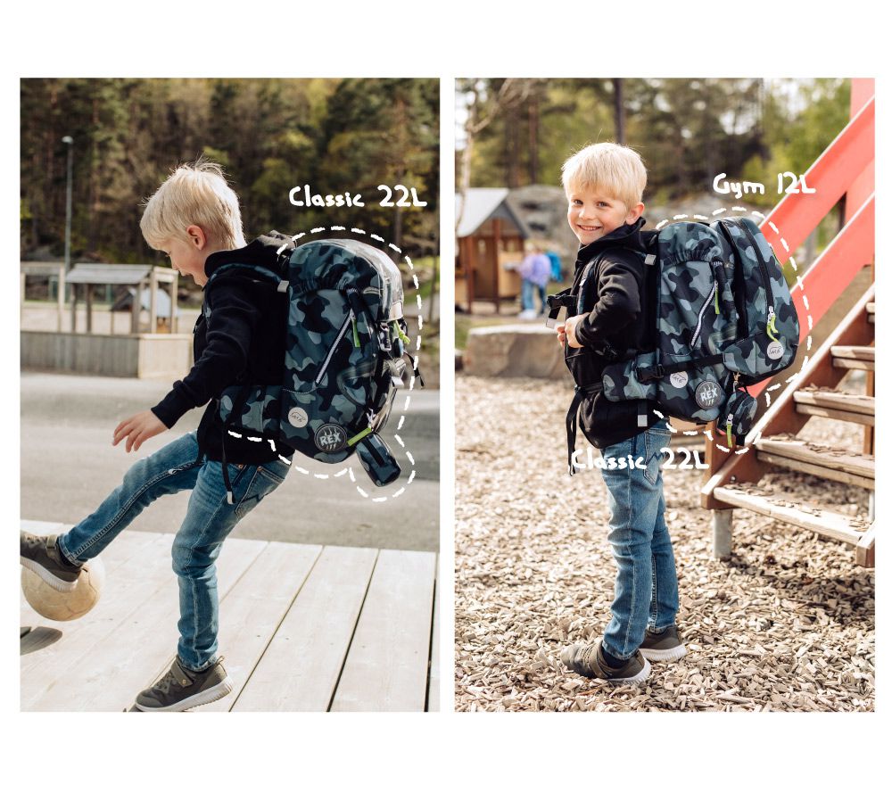 Beckmann - Gym 可外掛萬用包與便當袋 12L-北極熊與朋友們