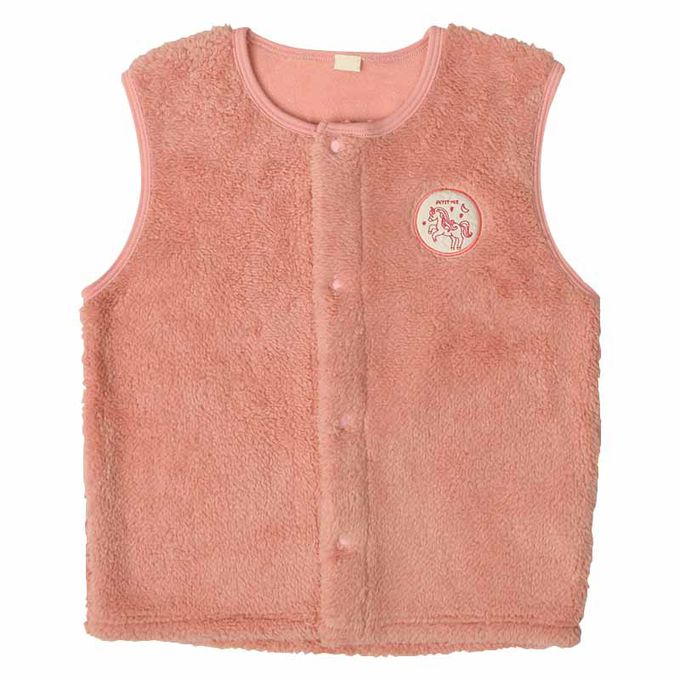 akachan honpo - 兒童晚安背心-粉紅色
