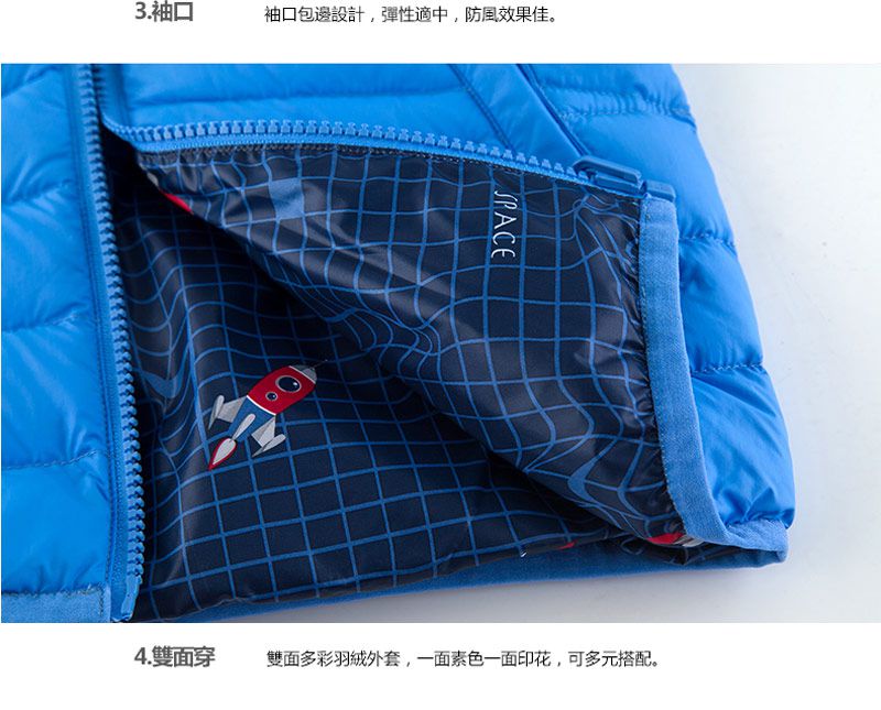 麗嬰房 - 網路獨家款 嬰幼兒羽絨服-寶藍