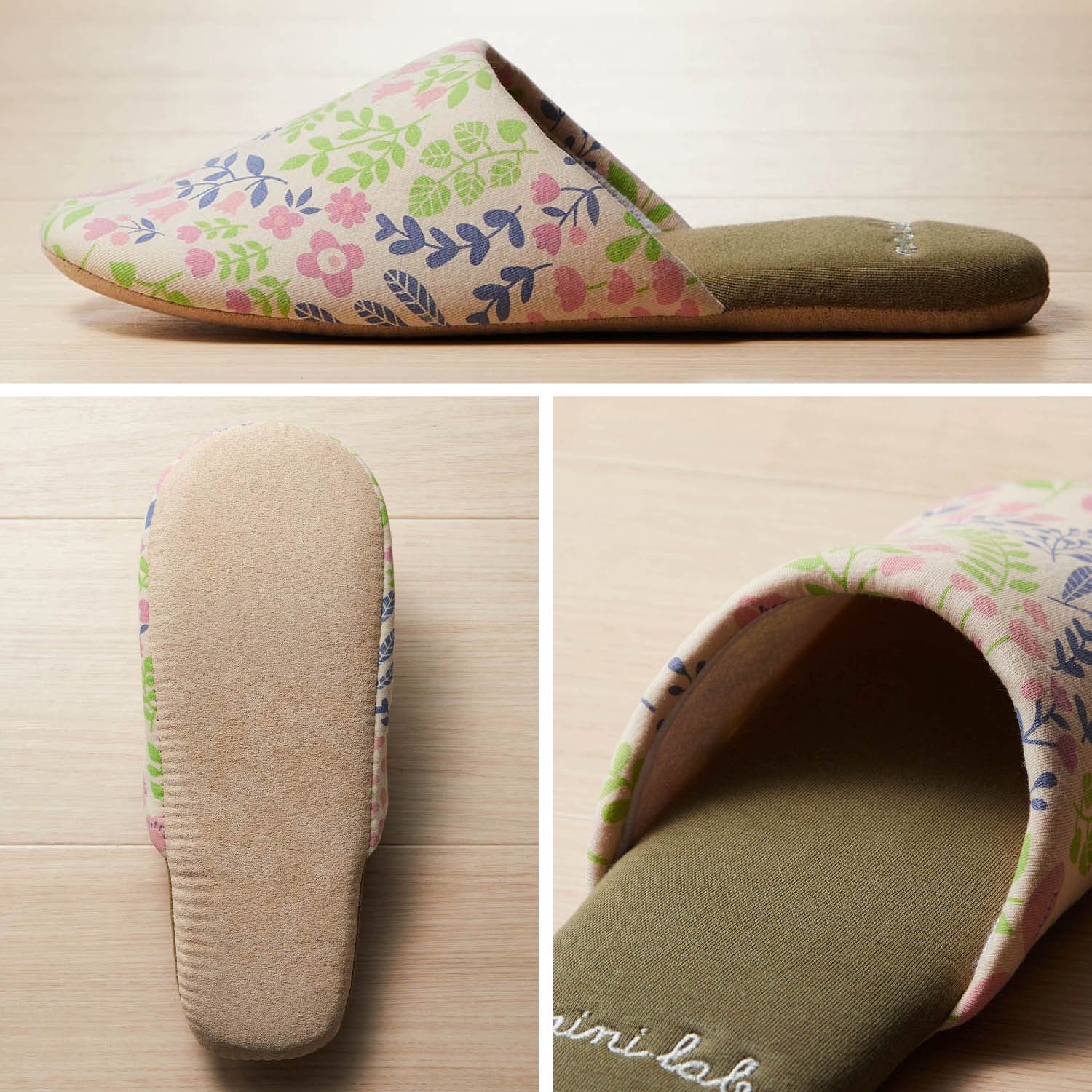 日本千趣會 - mini labo 質感室內拖鞋-週日在鄉村 (23-25cm)