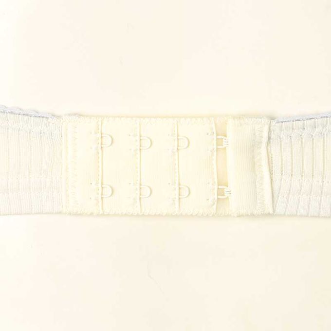 akachan honpo - 自然服貼胸罩-羅紋-米白色