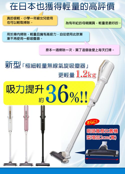 【期間限定組合】大拍3.0雙氣旋偵測除蟎清淨機HEPA13銀離子 + 充電式吸塵器 粉色