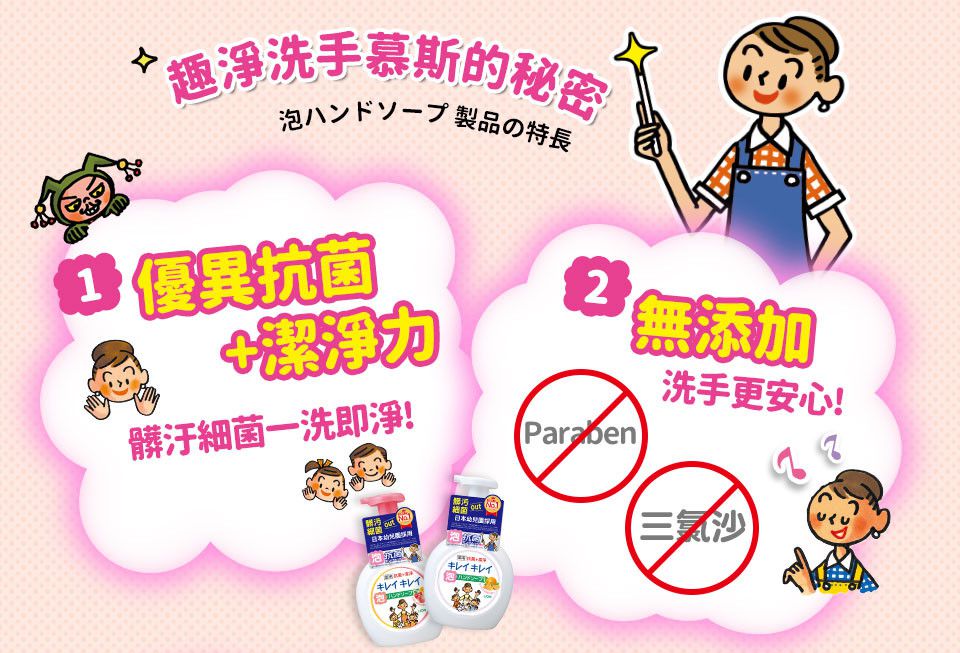 日本 LION 獅王 - 日本獅王趣淨洗手慕斯(補充包200ML)-清爽柑橘