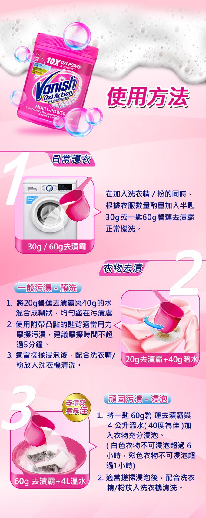 Vanish 碧蓮 - 超強萬用去漬霸-1500g