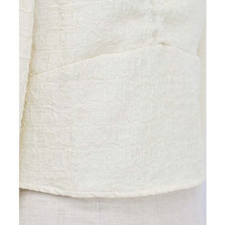 日本 BLUE EAST - 顯瘦氣質前綁帶長袖上衣-寶石藍