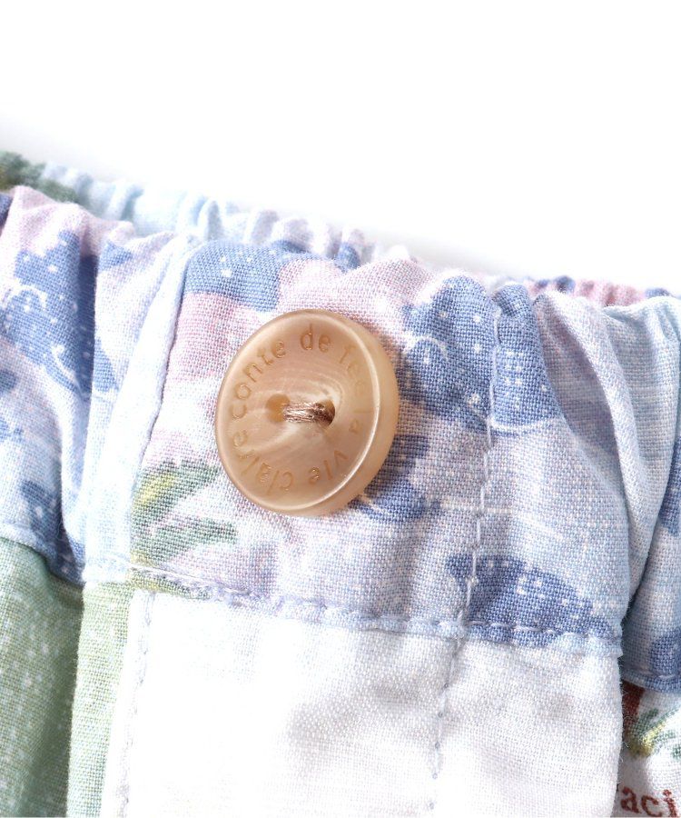 日本 apres les cours - 時髦風格工裝短褲-格子-灰