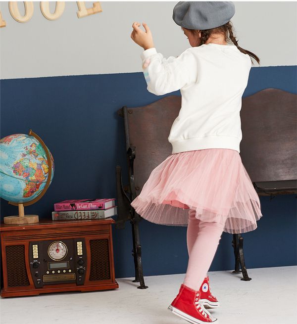 女寶最愛穿著第一名！Little moni 甜美紗裙、內搭褲