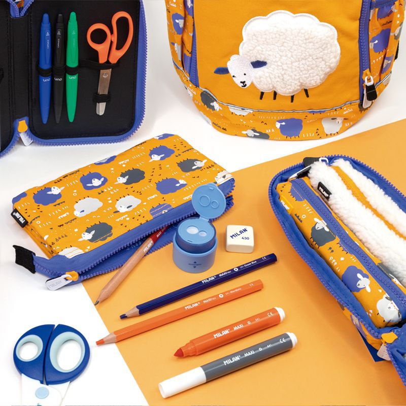 MILAN - 萬用袋-呆萌小羊(5層)