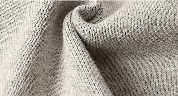 純棉圓領針織長袖上衣-藍恐龍-灰色