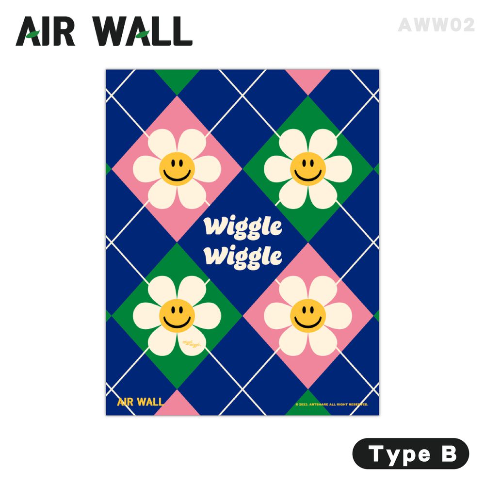 Wiggle Wiggle X Air Wall Air Fresh抑菌除臭壁貼-Type B