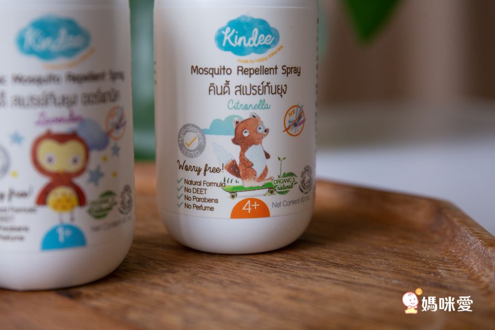 泰國 Kindee - 金蝶幼童香茅植物精油驅蚊噴霧(4+)-60ml