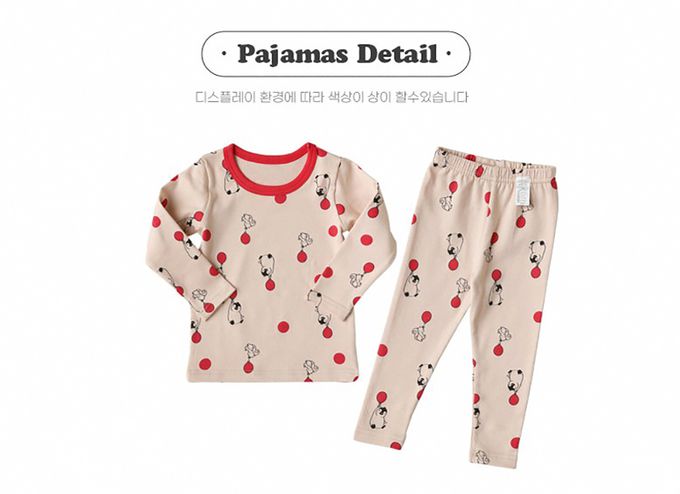 正韓 Puco - 超優質嬰幼兒/兒童長袖100% 有機純棉家居服/睡衣-企鵝寶貝